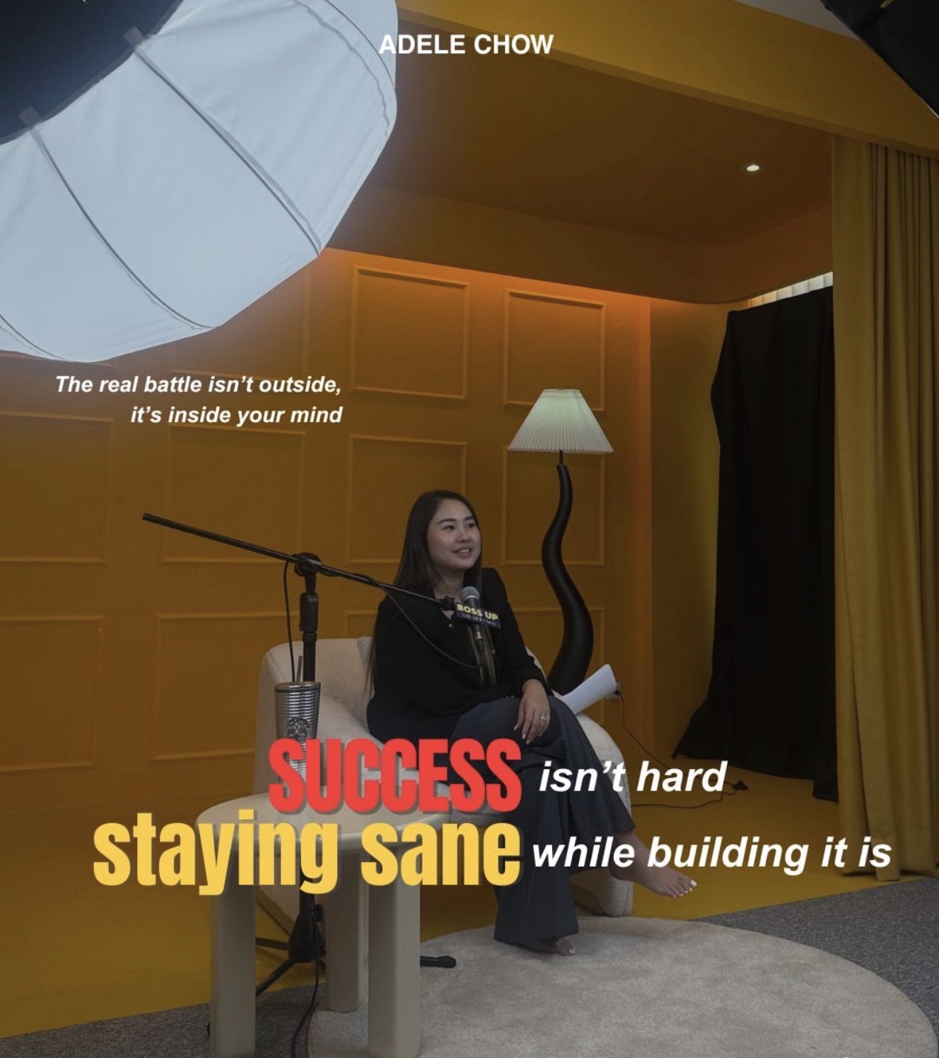 Boss Up Podcast — Adele Chow